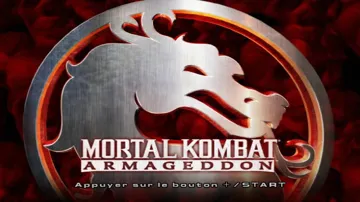 Mortal Kombat- Armageddon screen shot title